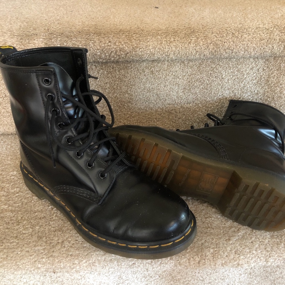 Dr. Martens women’s Black Lace-Up Boots